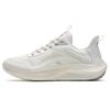 New Anta DuCi1 Cushioned Anti Slip Wear Resistant Breathable Lightweight Low Top Running Shoes Women's White Gray 122215580R-5