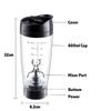 600ml USB Portable Electric Rechargeable Automatic Coffee Protein Milk Mixer Cup Shaker For Travel Use Fruit Juice Mixer