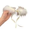 Wing Heart Hair Clip Bows Balletcore Sweet Bows Flat Clip Balletcore Hairpin Bows Elegant Hair Clip for Bunches