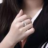 Hochwertige 925 Silberringe Modisch Einfach Runde Kreisringe Für Damen Party Schmuck Größe 5 6 7 8 9 10
