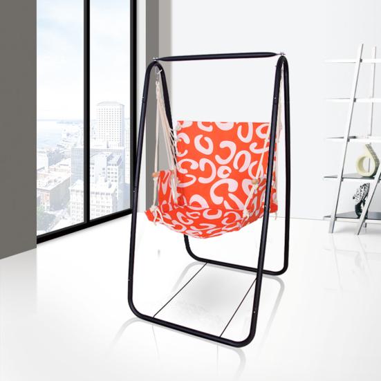 Suport metalic în formă de A pentru scaun hamac, rezistent, cu capacitate portantă mare, anti-deformat, pentru scaun balansoar