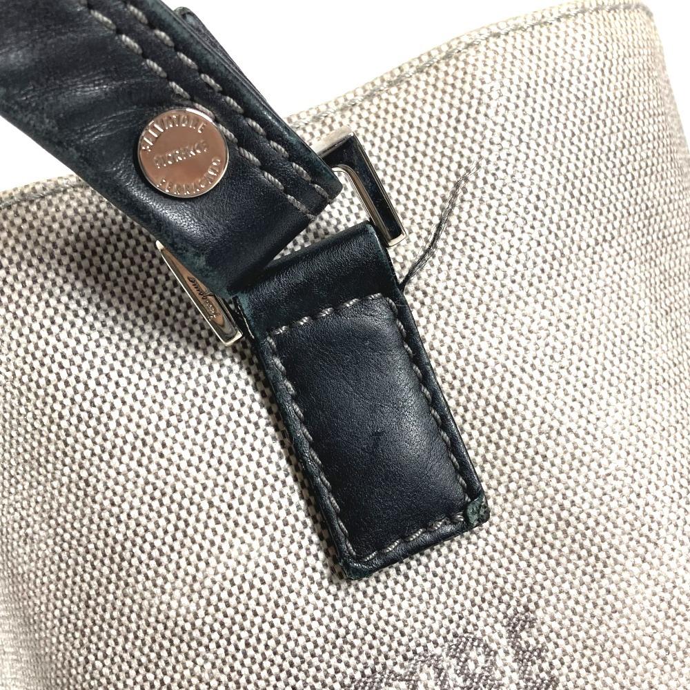 Salvatore Ferragamo Bucket logo Bag Tote Bag Shoulder Bag Black/gray