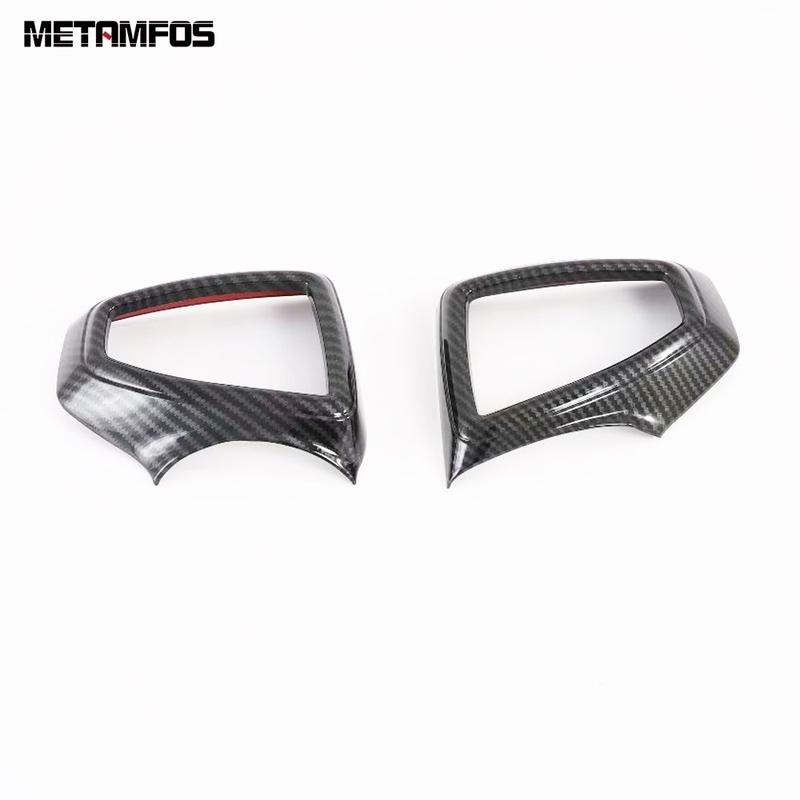Side Front Air Condition AC Vent Outlet Cover Trim For Hyundai Tucson   Carbon Fiber Interior Accessories Car Styling