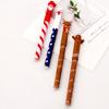 4Pcs Festive Erasable Ballpoint Pens Friendly Plastic Design Comfort Grip Ballpoint Pens Set for Holiday Writing Tools