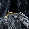 Right Grand ASTM F136 Titanium 20G L-Shaped Nose Nostril Stud Piercing Jewerly CZ/Ball/Heart/Star Nose Screw Stud Ring for Women