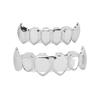Hollow Plating Teeth Brace Fashionable Metal Teeth Decoration Jewelry for Party