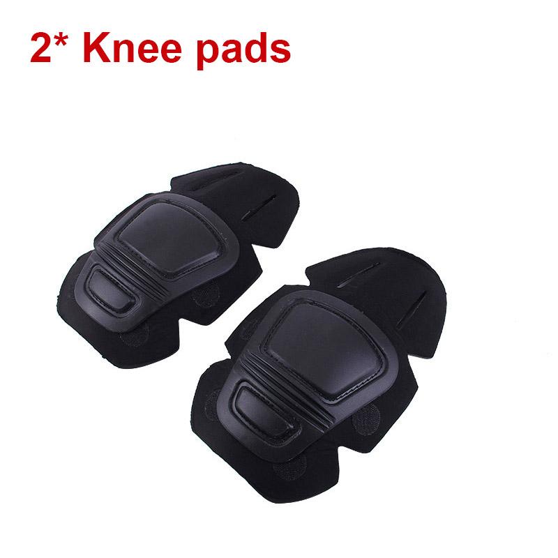 

Tom s Hug g2 g3 Frog Suit Knee Pads Tactical Elbow Support Paintball Airsoft Kneepad Interpolated Knee Protector Set