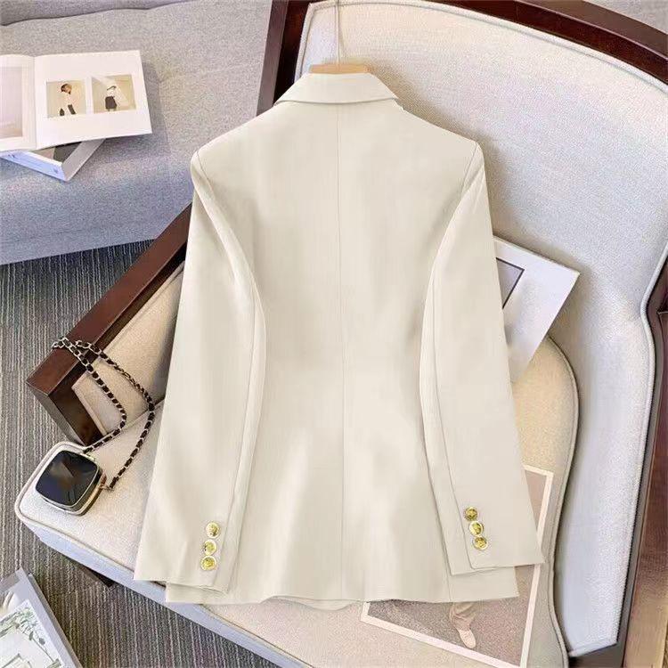 Sonbahar Moda Mizaç Bol Takım Elbise Ceket Ceket Kadın