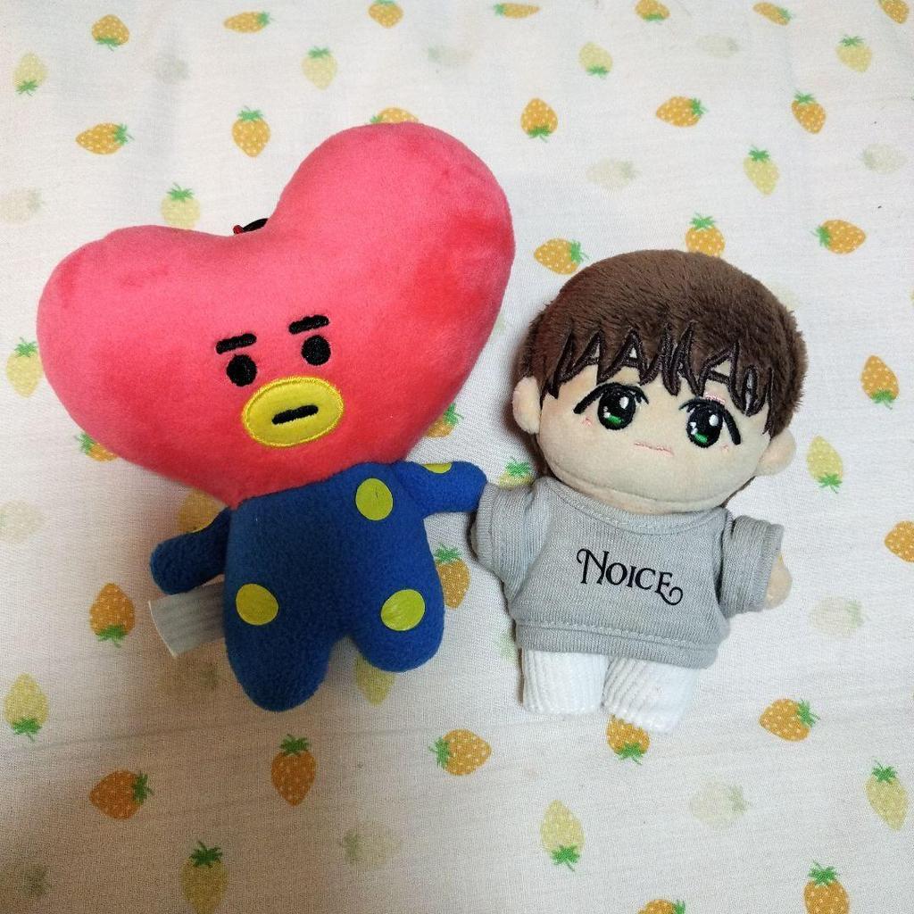 Used BTS Tata Tete (10cm) Plush Toy