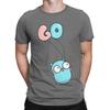 Golang Gopher Funny 100 Cotton Tshirt Gopher Tops Tees For Unisex