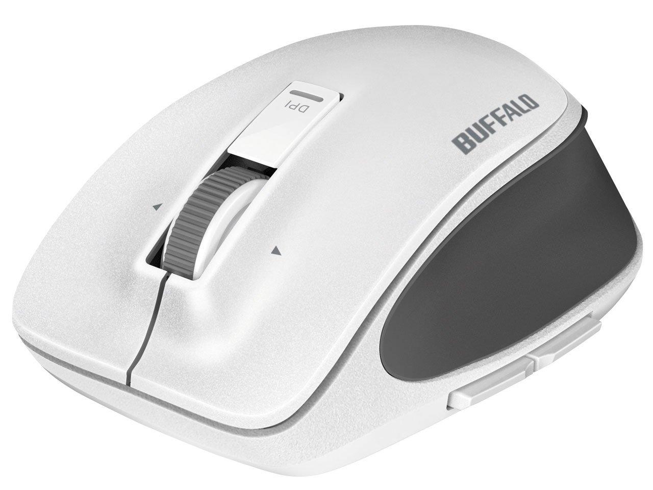 

Buffalo Wireless BlueLED Premium Fit Medium White Mouse, Size, білий