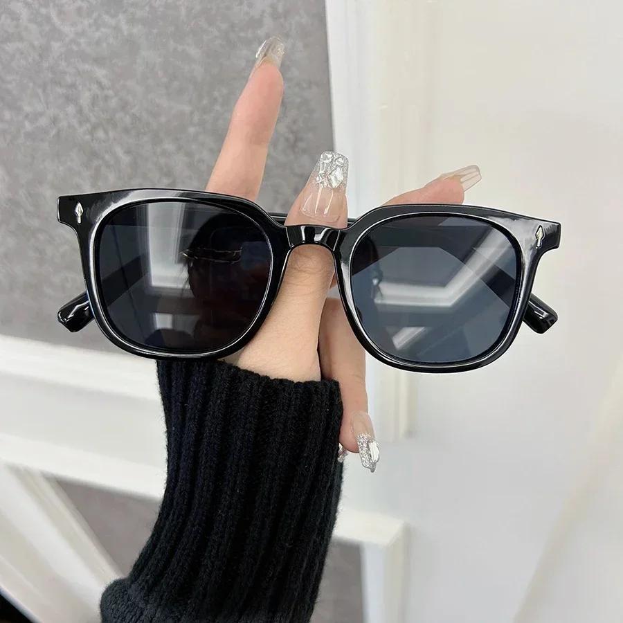 Casual Retro Cat Eye Sunglasses Women Men Vintage Square Female Male Glasses Small Frame Fashion