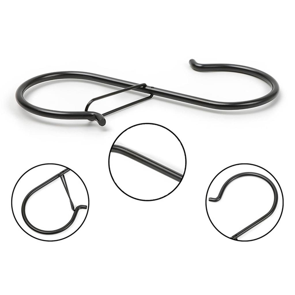 S Hooks Metal Hangers for Hanging Kitchenware Pots Pans Clothes 7pcs