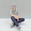 11cm Anime Jujutsu Kaisen Gojo Satoru Geto Suguru Figure Sitting Posture The Strongest Toys Collection Decoration Ornaments PVC