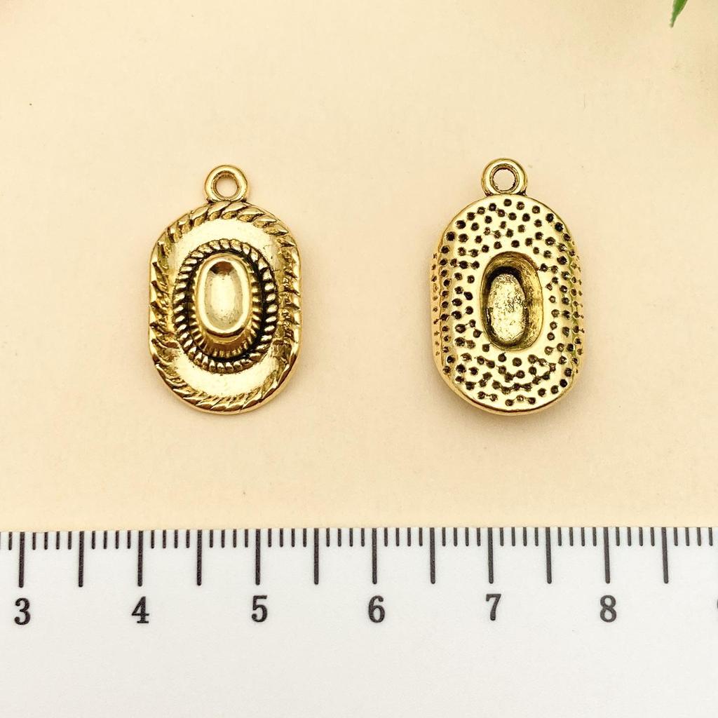 Western Cowboy Hat Boots Keychain with Horse Pendant