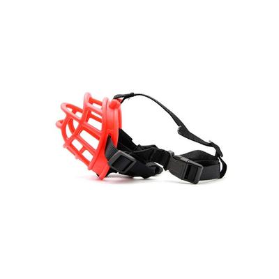 Dog Muzzle (21-26) S, Red