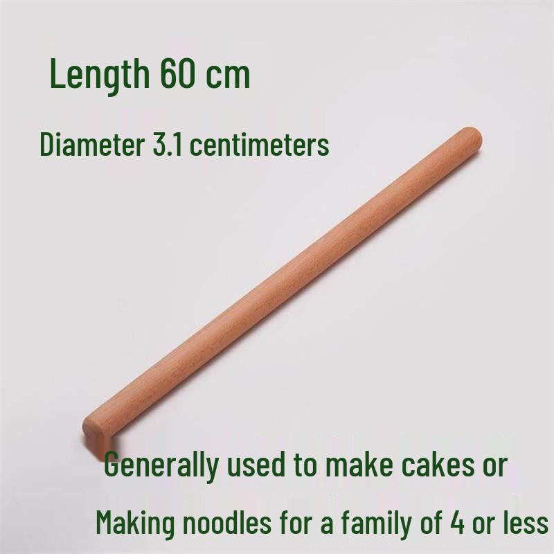 Yuzhuxun Thickened Beech Rolling Pin