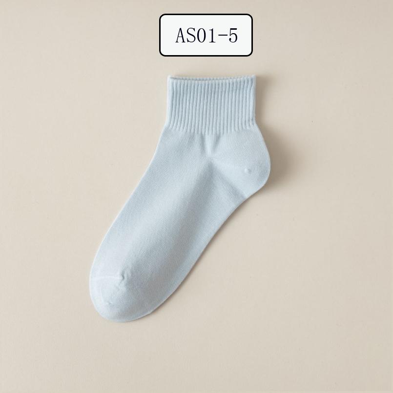 5 paar/lot Effen Kinderen Sokken Casual Baby Meisjes Jongens Zacht Ademend Katoen Streep Herfst Peuter Gebreide Kinderen Sokken voor 1-8J