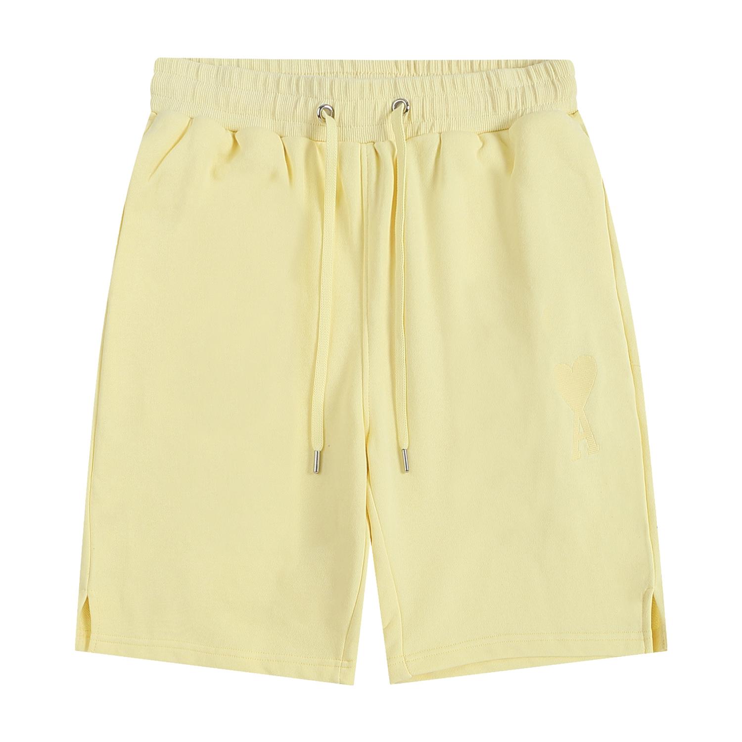 

AMI Couple Casual Shorts, Pure Cotton Loose Shorts, Sports Outdoor Casual Running Shorts XL