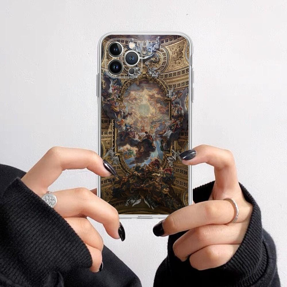 Renaissance Art Phone Case for iPhone 16 15 8 7 6 6S Plus X SE XR XS 14 11 12 13 Mini Pro Max Mobile Case