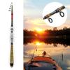 Fishing Rod Telescopic Carbon Sea Rod Portable Spinning Hand Fishing Accessory