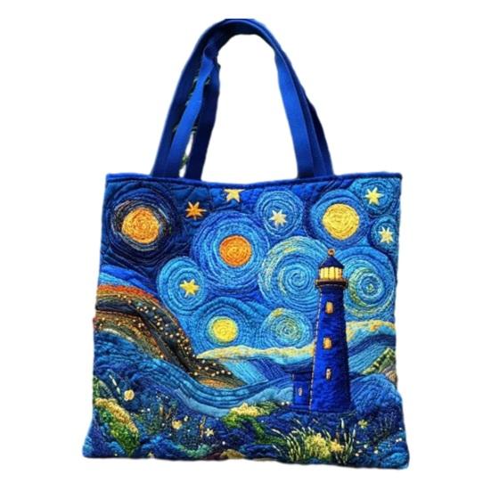 Retro Canvas Handbag Floral Women Purse Cute Animal Designs Tote Bag 14-Inch Laptop Compatible Commuter Tote for Shopping Weekend Outings