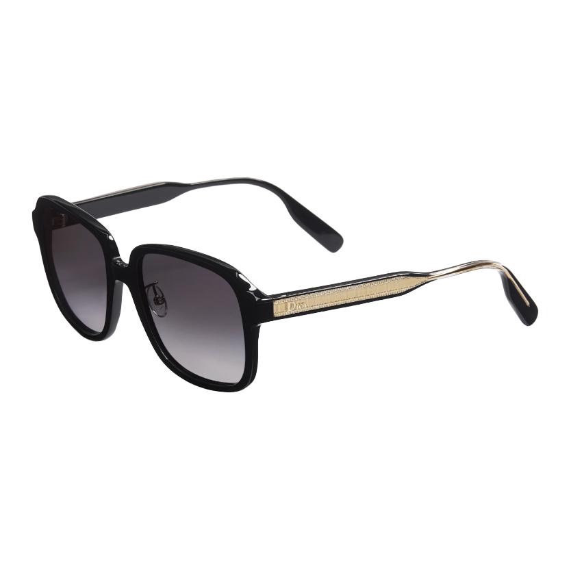 Dior Logo Design Acetate Square Sunglasses Unisex Sunglasses Black DRIBS1FXR_10A1