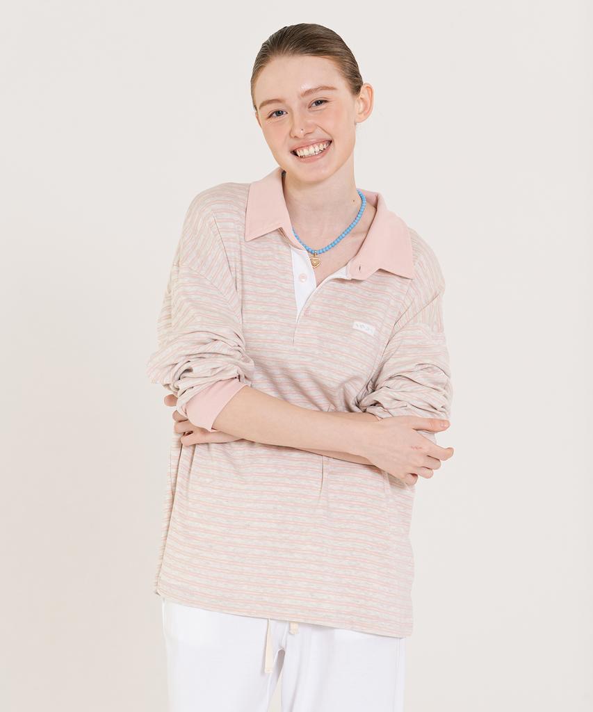 INJIACTIVE Small Logo Pk T-Shirt Pink