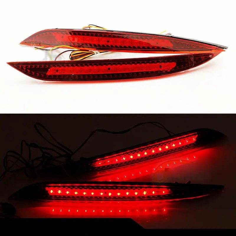 

2шт светодиодный отражатель задний фонарь бампер стоп-сигнал для KIA K3 2013