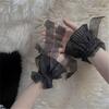 2PCS Elegant Lace Hand Sleeve Japanese Korean Style Wrist Cuffs For Cosplay And Photoshoot Comfortable Elastic Design