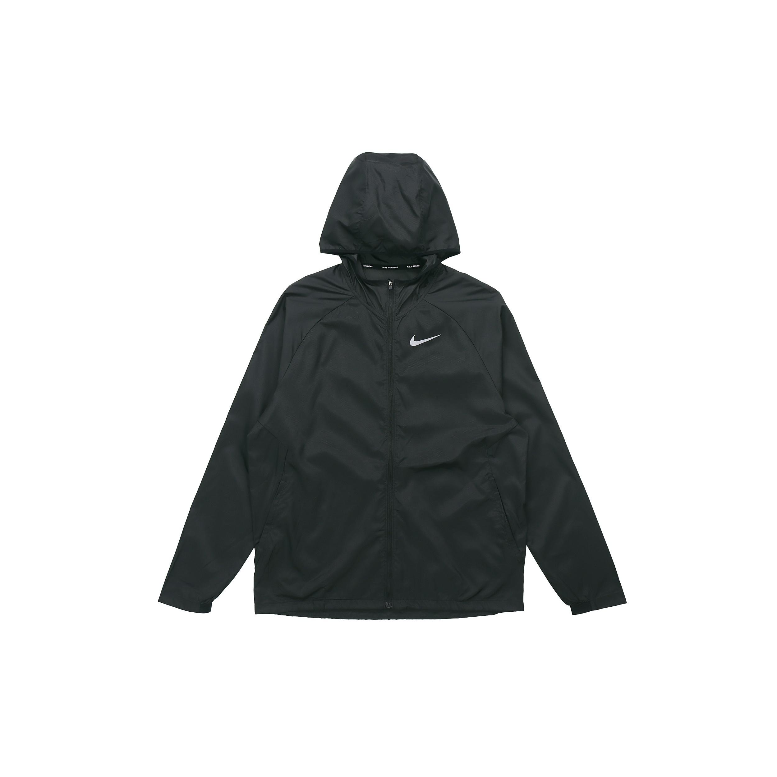 Nike Running Quick Dry Sports Hooded Jacket Black Men s BV4871-010 L