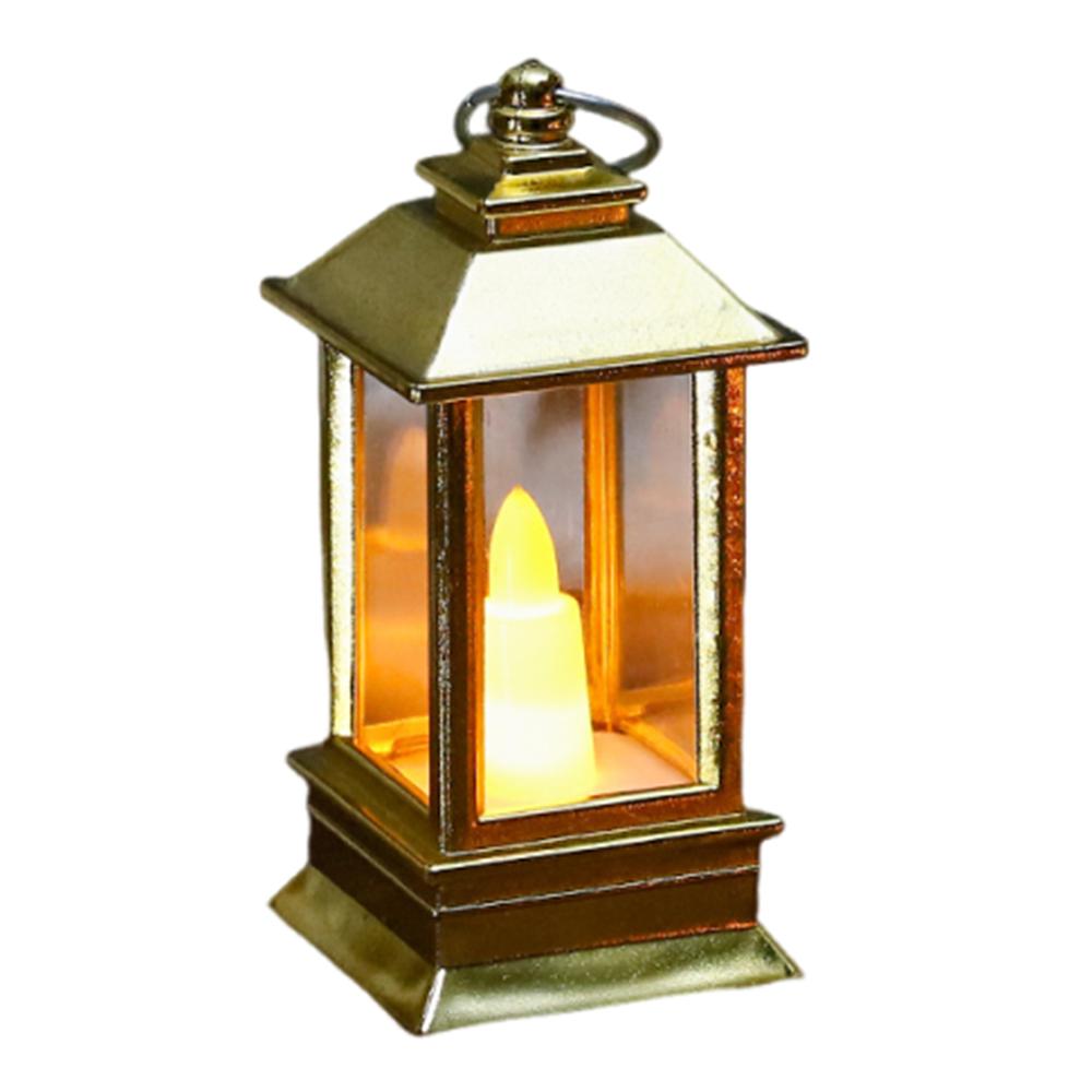 Creative Mini Square Night Lights Flameless Outdoor Hanging Small Lanterns  Bedroom