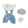Mini 6 Zoll Puppenkleidung, Niedliches Kleideranzug-Set, Kostüme Niedliche Mädchenhose