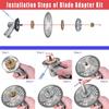 1PC Lawn Mower Weed Trimmer Blade Head 40/60/80 Teeth Wood Mower Disc for Brush Cutter Trimmer Garden Weed Mower Parts