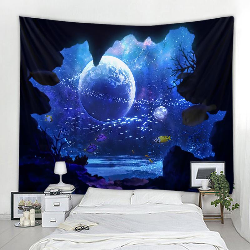 Mandala Bohemian Decorative Tapestry Home Decor Tapestry Chinese Wind Flower Bird Landscape Decorative Tapestry