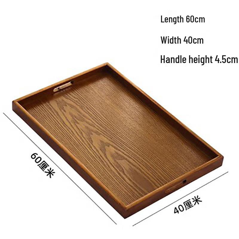 

ZISIZ Extra Large Solid Wood Serving Tray