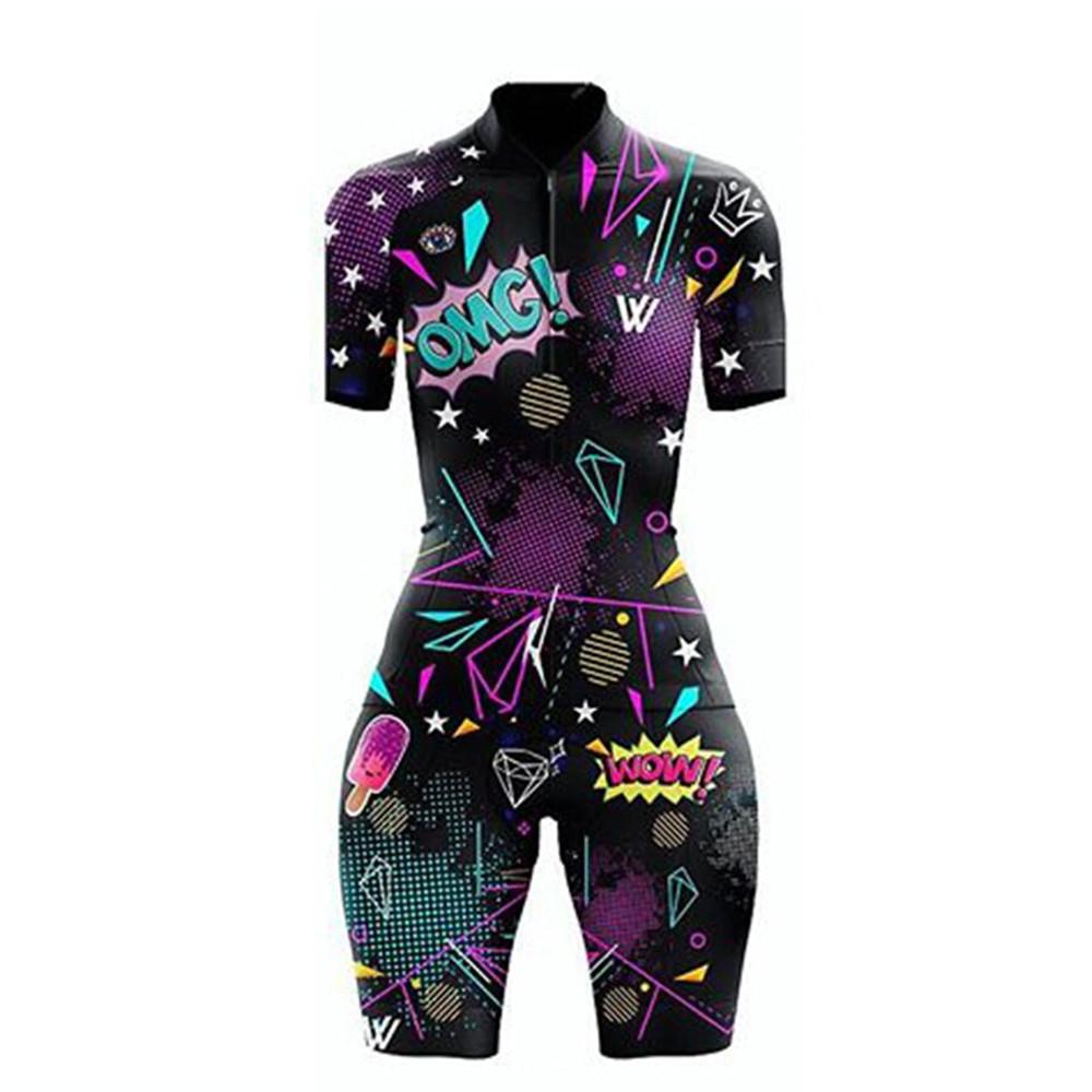 

Women s Attaquer Super Light Short Sleeve Shirt Jacquard Air Breathing Wear Suit Pro Team Cycling 2026 Summer Breathable One-piece Cycling Suit Set XS
