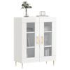 VidaXL Buffet Blanc brillant 69,5x34x90 cm Bois d'ingénierie 827774