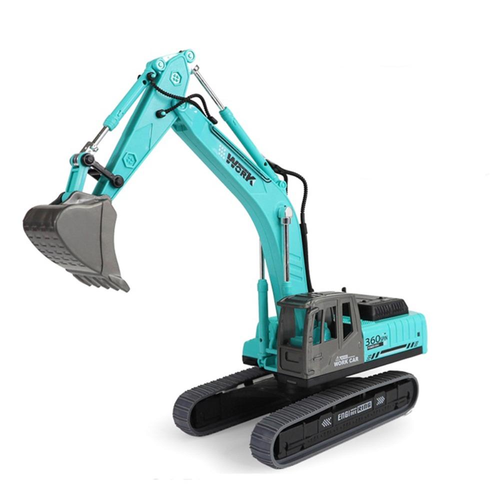 Rotatable Excavator Model Toy Simulation Construction Vehicle Model  Collection