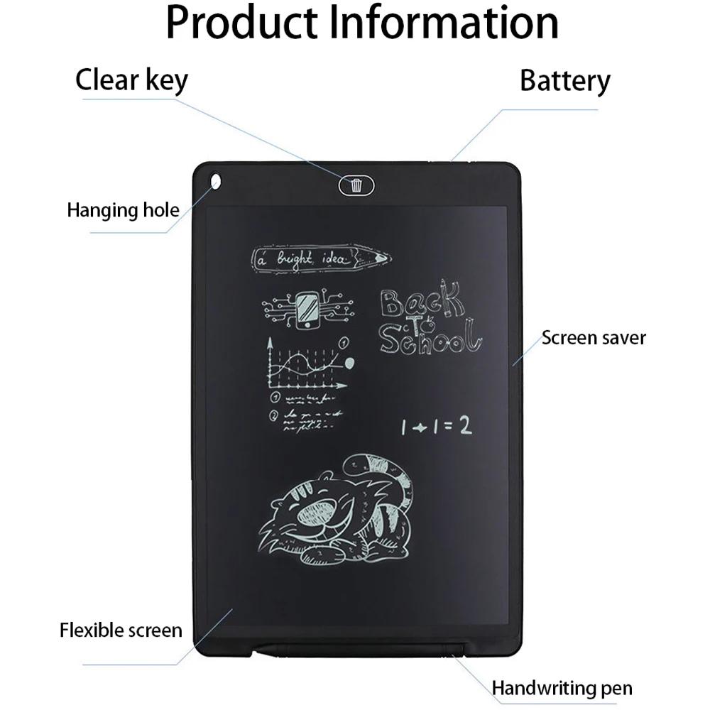 Non-Toxic 8.5/10/12 Inch Lcd Writing Tablet Digital Drawing Tablet Handwriting Pads Portable Electronic Tablet Board Ultra-Thin Board Toys