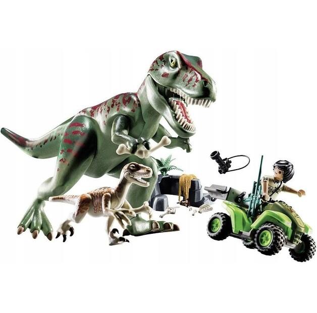 Plastic Construction Set Playmobil 71183 Dinos T-Rex Attack