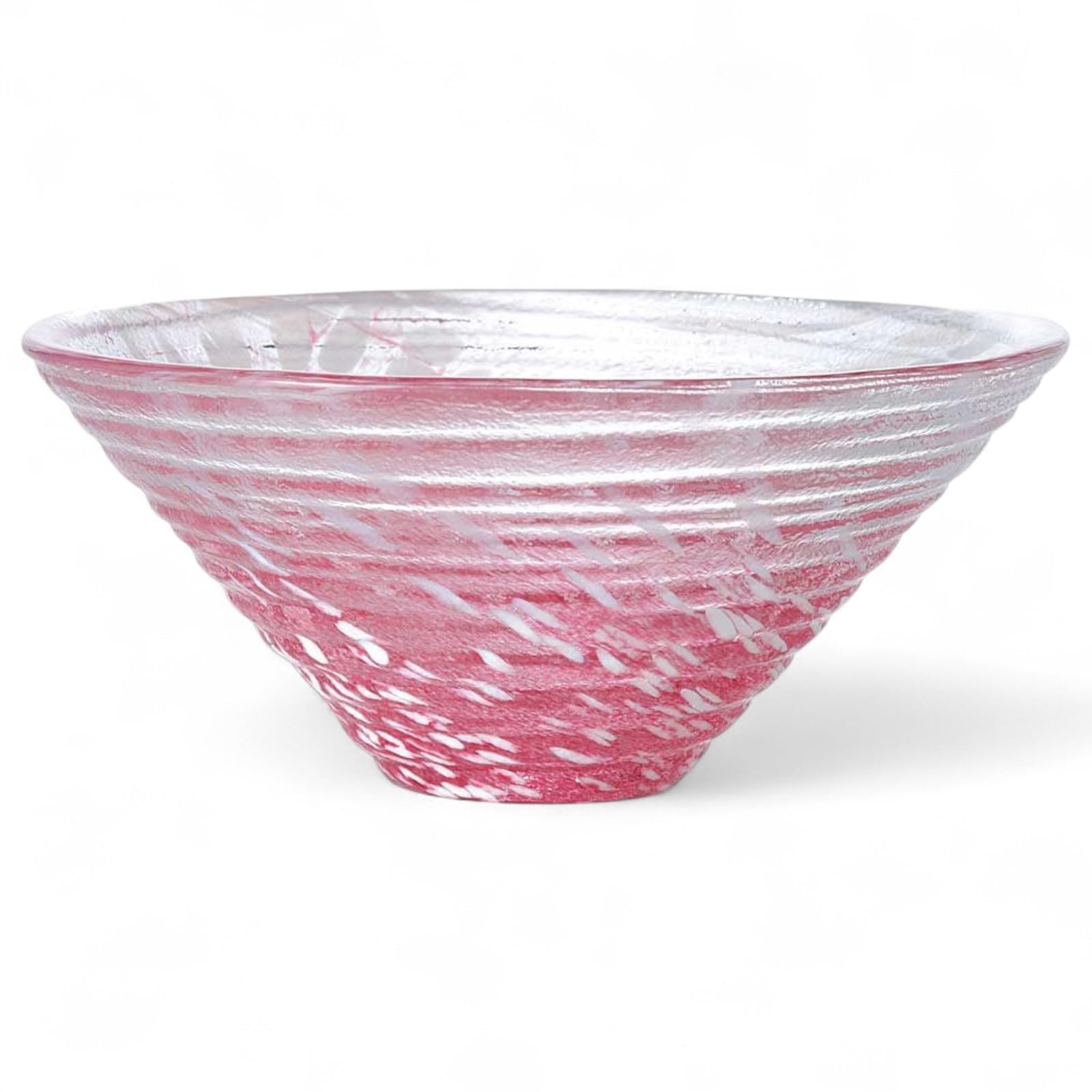 

Takumifu Select Small Bowls Not Dishwasher Made in Japan (3-piece set) Plates, (Shaved Ice, Red), 124xH56mm, Safe, Glass,