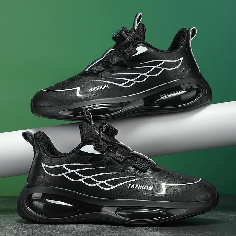 

Новая летняя удобная и комфортная мужская спортивная обувь, универсальная и простая эластичная обувь для бега, повседневная обувь для ходьбы на открытом воздухе 39 чёрный