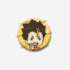 Classic Anime Soft Button Pins Cartoon Role Shoyo Hinata Cosplay Badge Kenma Tetsuro Pins DIY Bag Clothes Decor Accessories Gift