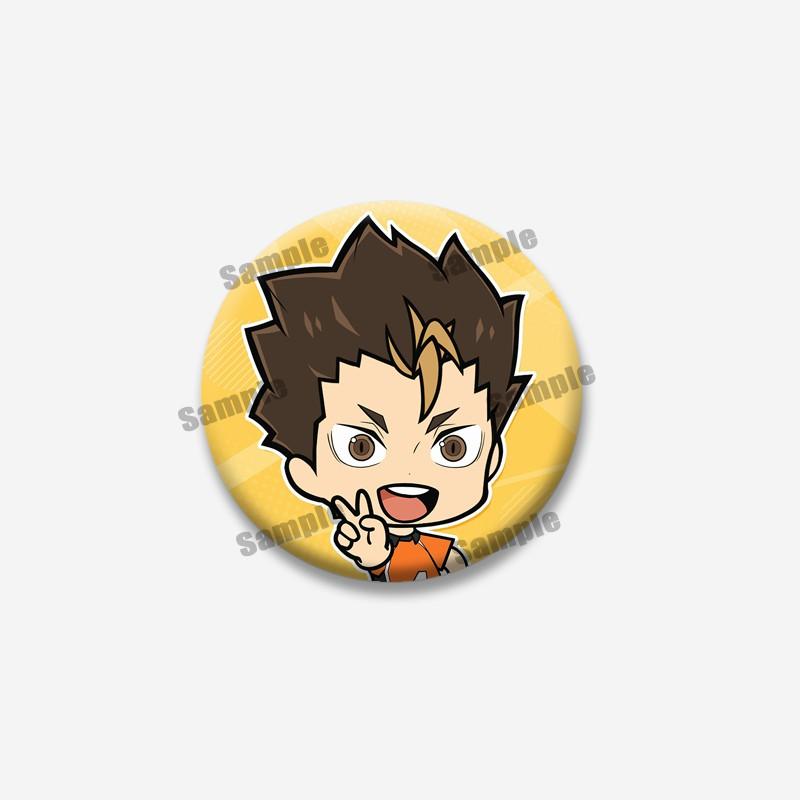 Classic Anime Soft Button Pins Cartoon Role Shoyo Hinata Cosplay Badge Kenma Tetsuro Pins DIY Bag Clothes Decor Accessories Gift