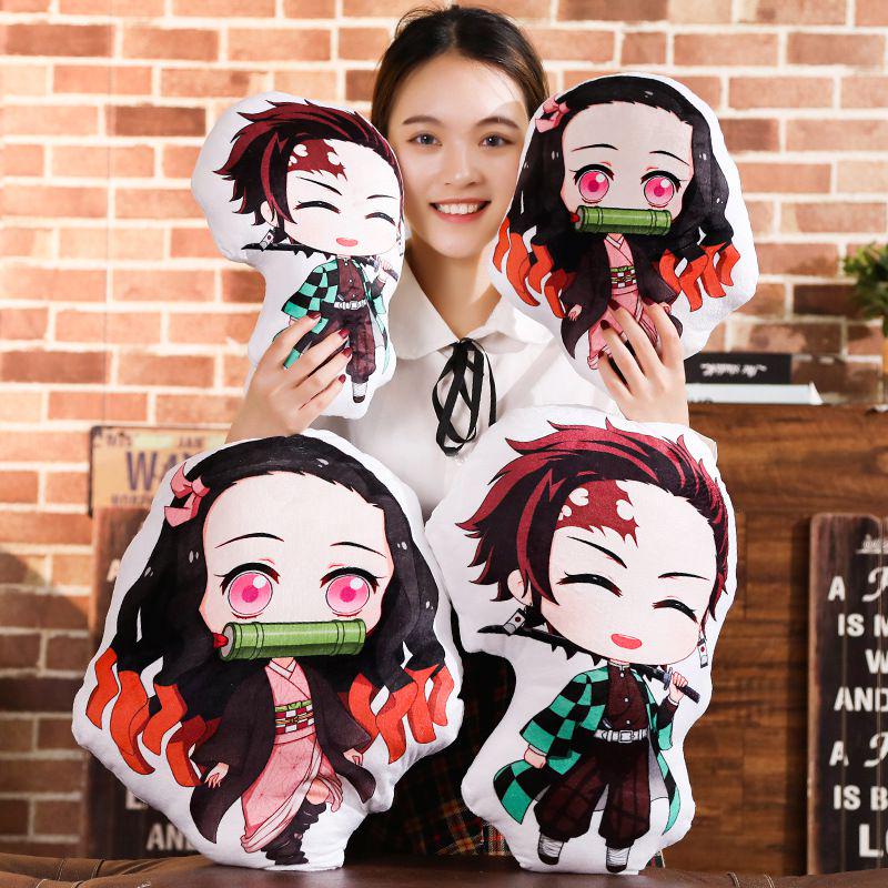 Soft Plush Pillow Of Anime Demon Slayer Kimetsu No Yaiba Kamado Nezuko For Kids