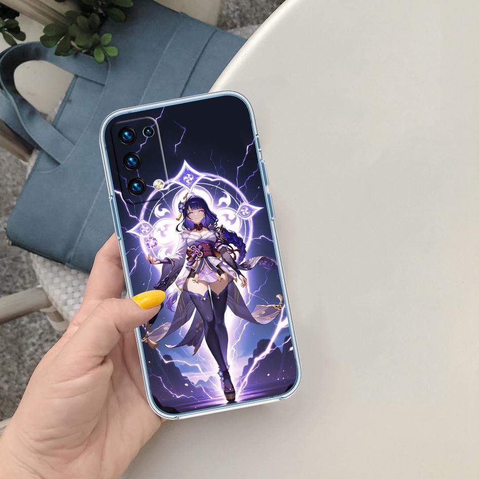 BF65 Genshin Impact Phone Case for Motorola Moto Edge 20 30 40 50 S30 Fusion Ultra Pro Neo Lite + G200 G23