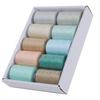 10 Rolls Sewing Thread Set Household Color Pagoda Threads HandMade Accessories 402(Cool Color Combination )