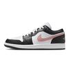 Jordan Air Jordan 1 Abrasion Resistant Low top Vintage Basketball Shoes Unisex Black Orange 553558-165(Team701-F)