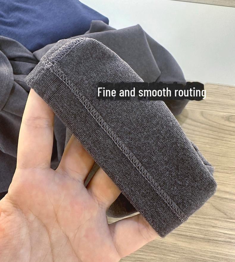 Pánské nadměrné velikosti německý sametové teplé elastické podzimní a zimní legíny